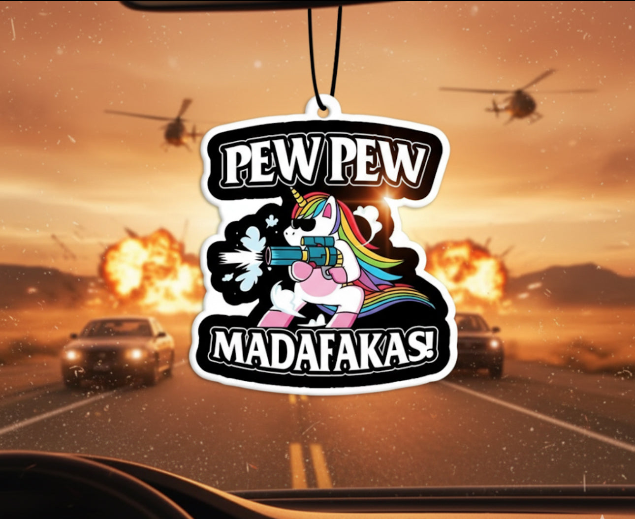 Désodorisant PEWPEW Licorne 🦄